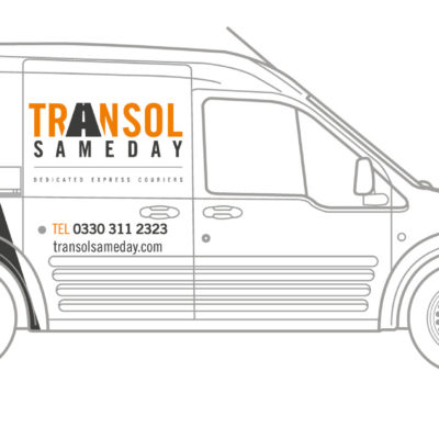 Transol Sameday small courier van for urgent parcel delivery