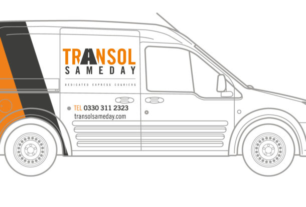 Transol Sameday small courier van for urgent parcel delivery