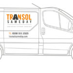 Transol Sameday medium panel van for same day courier service